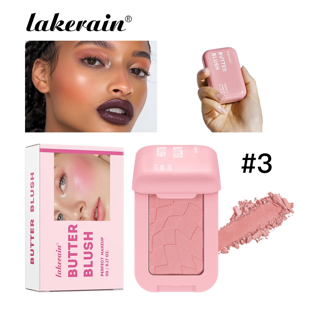 2-in-1 Cream and Powder Blush Palette for Radiant Glow