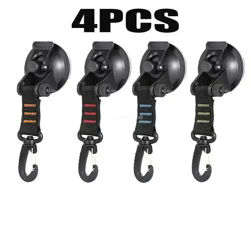Heavy-Duty Suction Cup Anchors for Camping and Car Awnings