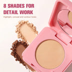 Oil-Control Pressed Setting Powder with Mirror and Phone Grip