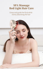 Electric Scalp Massager and Hair Serum Applicator Comb