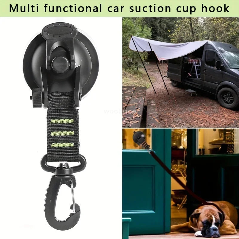 Heavy-Duty Suction Cup Anchors for Camping and Car Awnings - 4