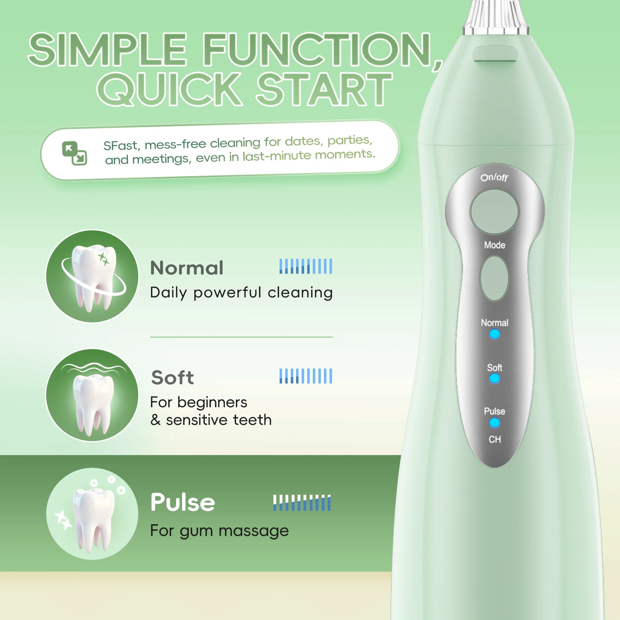 Electric Nasal Irrigation and Water Flosser Combo System - 4