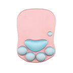 Ergonomic Cat Paw Wrist Rest Mouse Pad