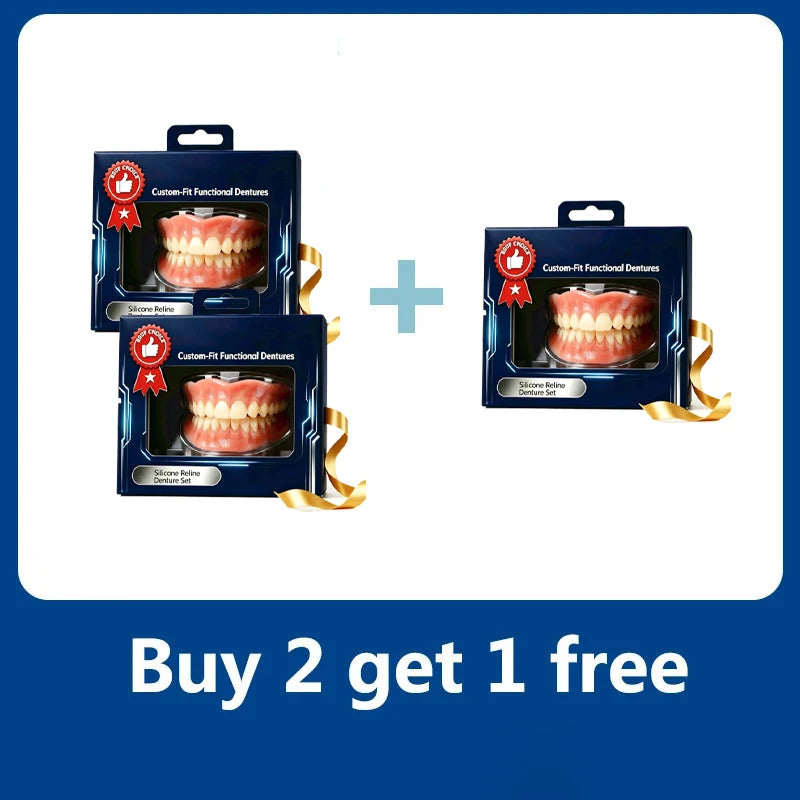 Custom-Fit Silicone Smile Veneers for Natural Looking Teeth