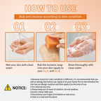 Brightening Turmeric Soap Bar for Face and Body