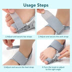 Adjustable Bunion Corrector and Toe Straightener