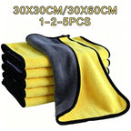 Ultra-Absorbent Microfiber Cleaning Towels for Home and Car
