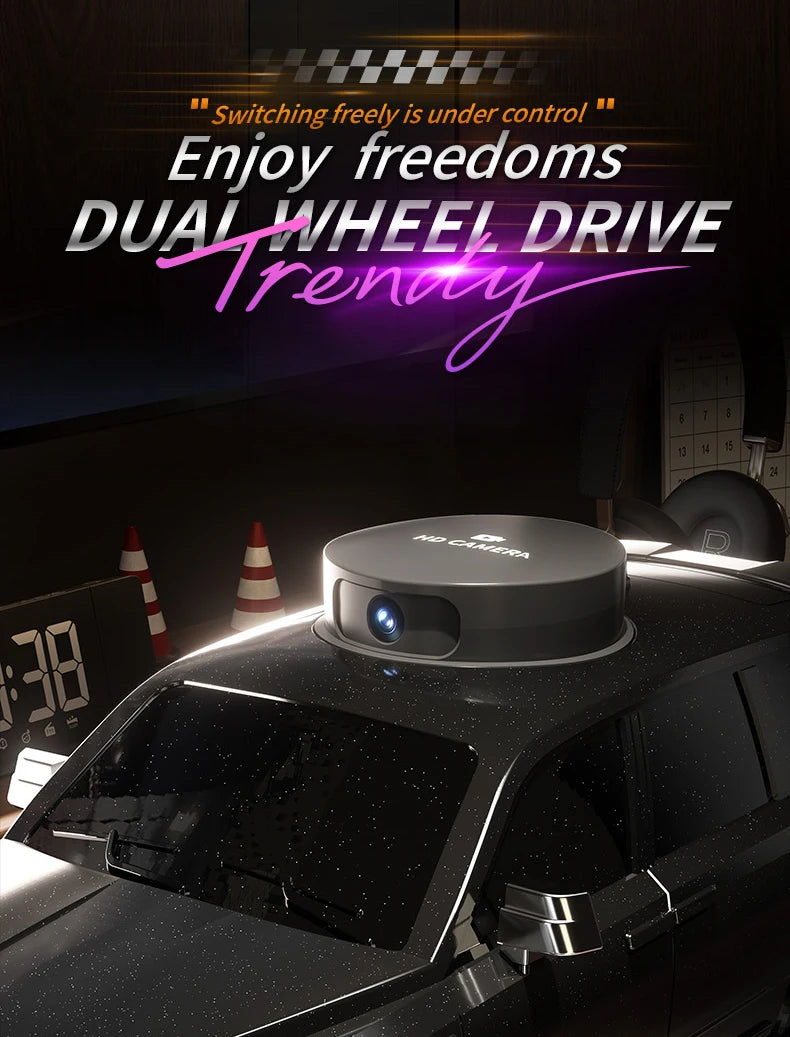4K HD Camera Drift RC Car with Live Feed Controller - 12