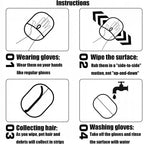 Electrostatic Pet Hair Removal Grooming Gloves