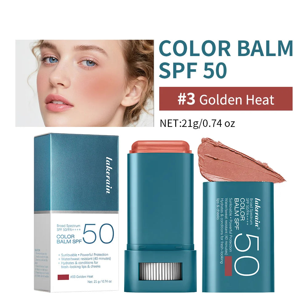 Hydrating SPF 50 Tinted Sunscreen Blush Stick