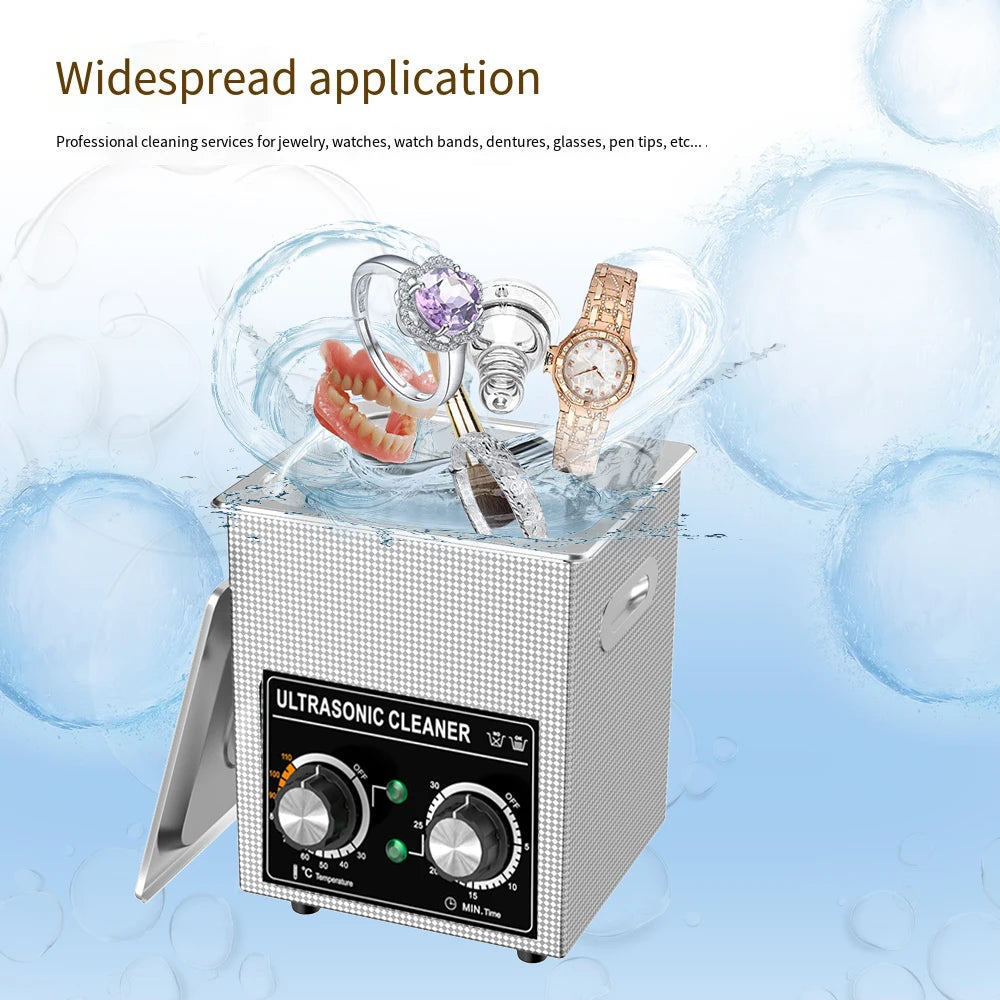 2L Professional Ultrasonic Jewelry and Parts Cleaner
