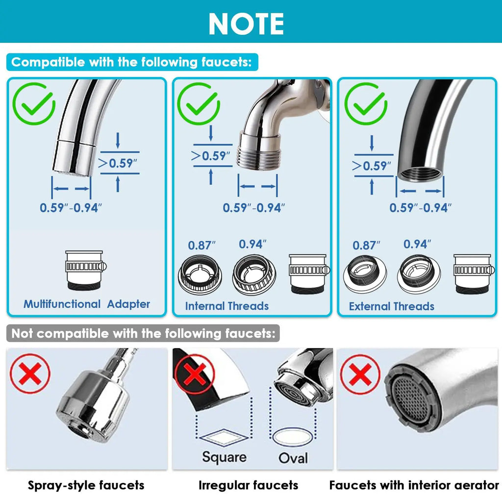 Stainless Steel Faucet Water Filter Purifier System
