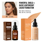 Liquid Foundation and Primer Makeup Set