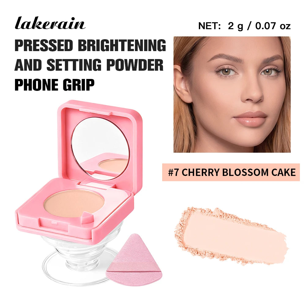 Oil-Control Pressed Setting Powder with Mirror and Phone Grip