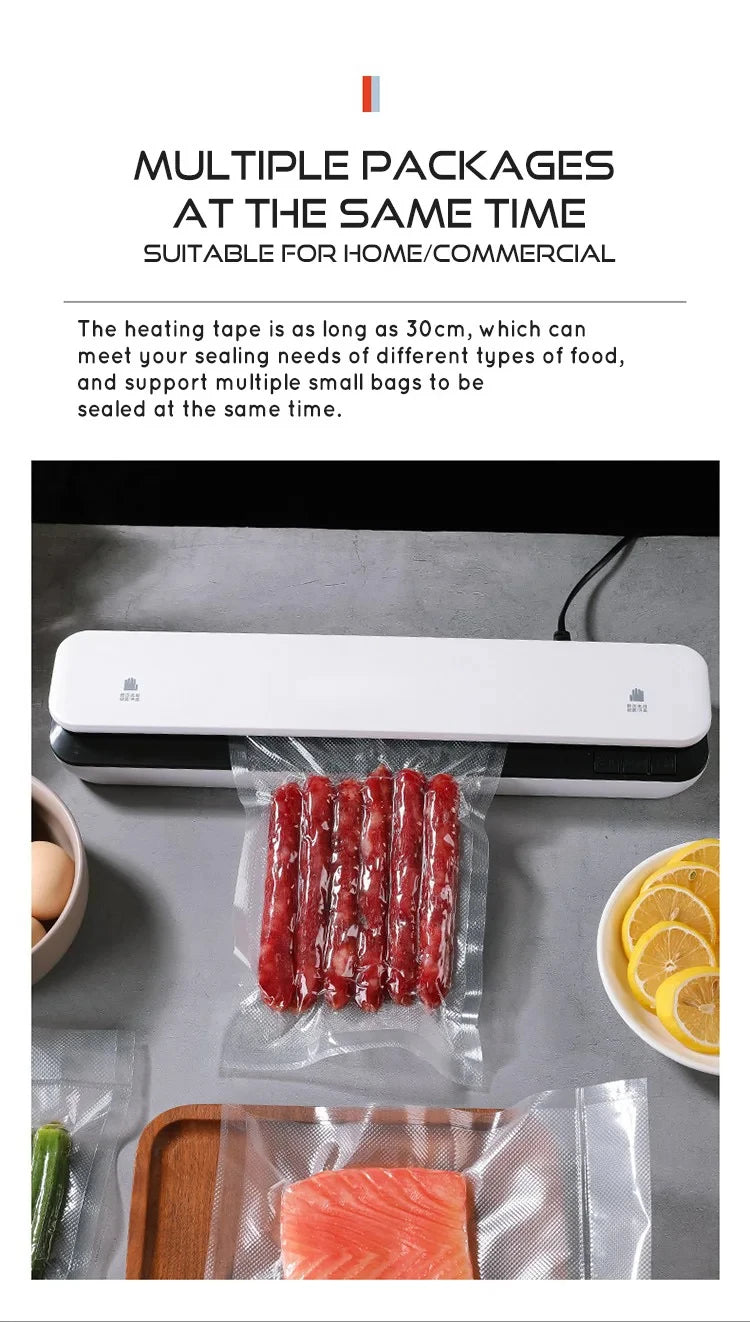 Compact Vacuum Food Sealer for Kitchen Freshness - 20