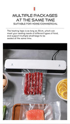 Compact Vacuum Food Sealer for Kitchen Freshness