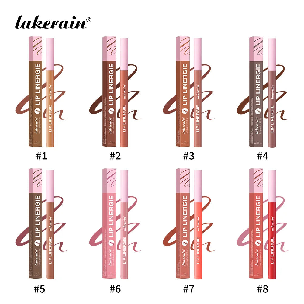 Waterproof Ballpoint Felt Tip Lip Liner Stain