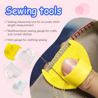 Adjustable Finger Sewing Thimble Guide Tool
