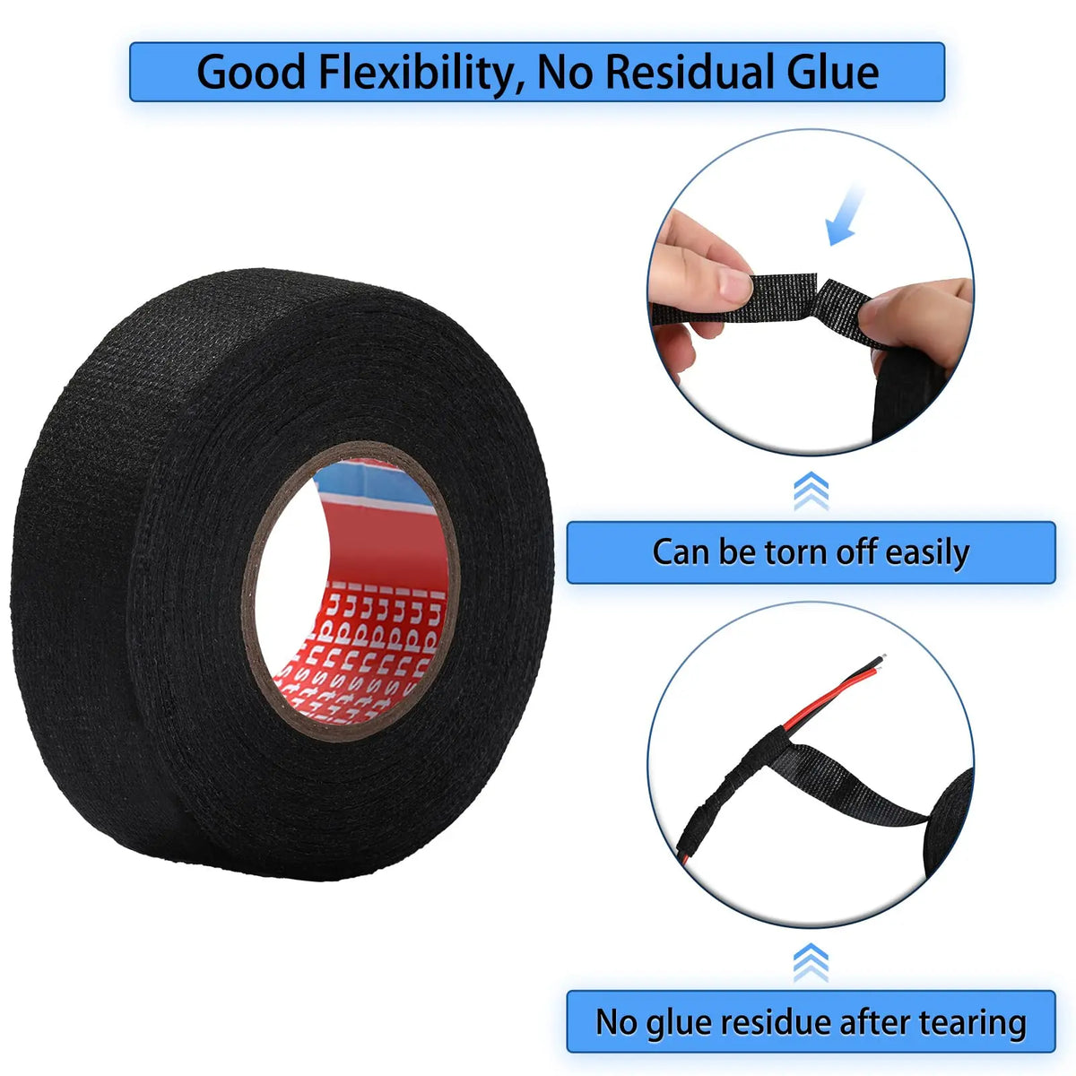 Heat-Resistant Automotive Wire Harness Cloth Tape