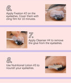 Professional Semi-Permanent Eyelash Lifting and Curling Kit