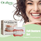 Temporary Silicone Denture Set for Instant Smile Restoration