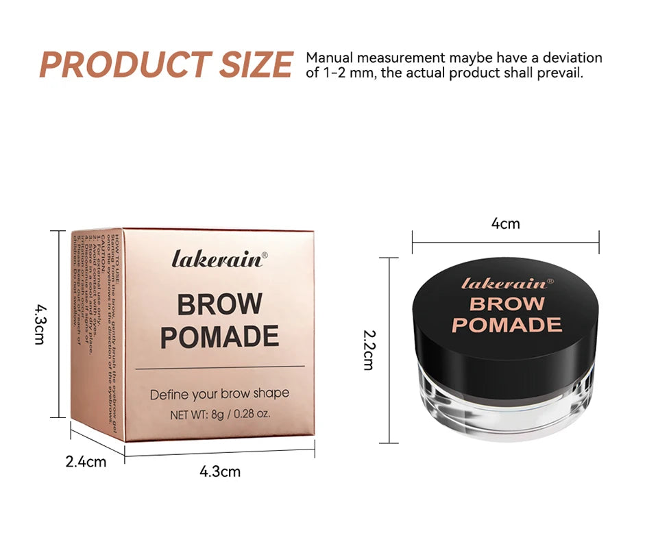 Waterproof Long-Lasting Eyebrow Pomade Gel