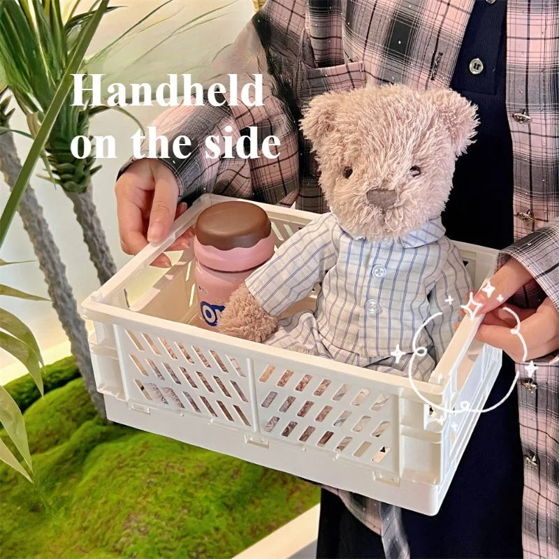 Foldable Desktop Storage Organizer for Home and Office