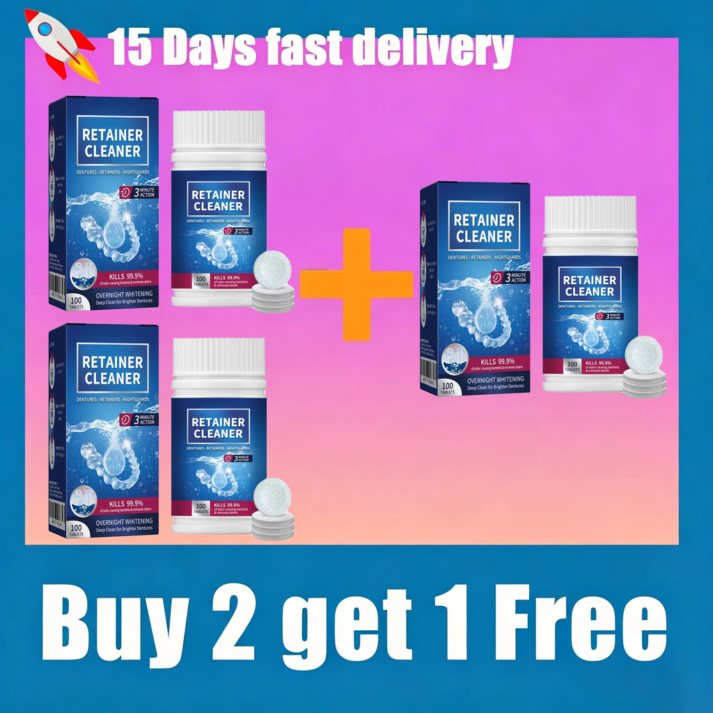 Denture and Retainer Cleaning Tablets