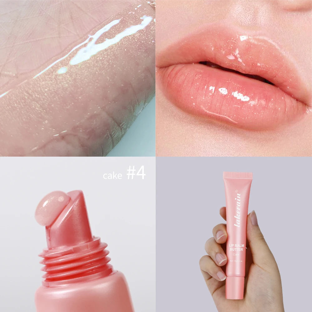 Hydrating Moisturizing Lip Butter Gloss for Dry Cracked Lips