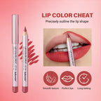 Waterproof Matte Lip Liner Pencil Set for Defined Lips