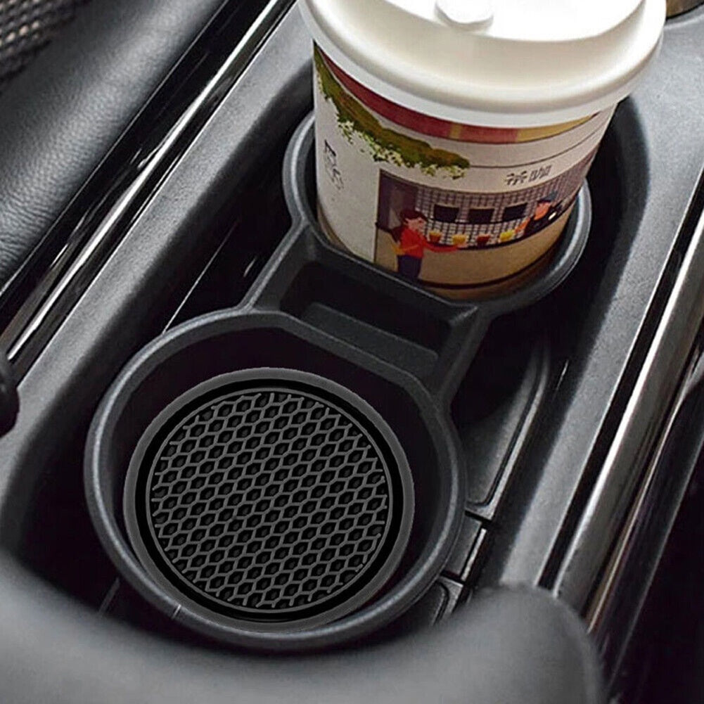 Anti-Slip Car Cup Holder Coasters - 2 Pack - 13