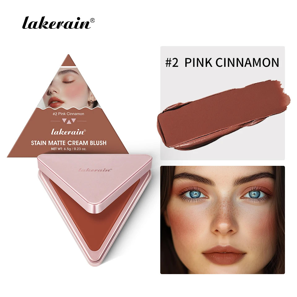2-in-1 Cream and Powder Blush Palette for Radiant Glow - 23