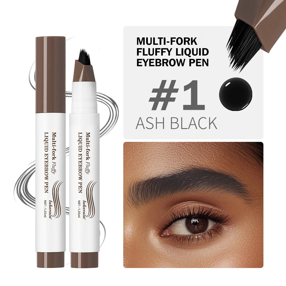 Waterproof Multi-Fork Liquid Eyebrow Pen - 21