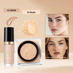 Matte Face Concealer and Setting Powder Makeup Set