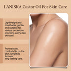 Cold Pressed Castor Oil for Skin Hydration and Body Massage