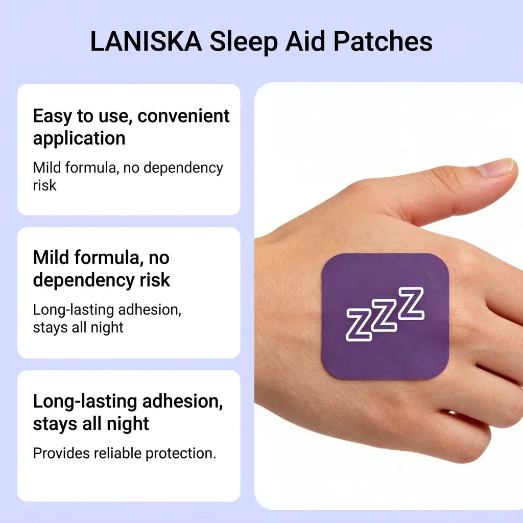 Natural Sleep Aid Patches for Restful Sleep and Insomnia Relief
