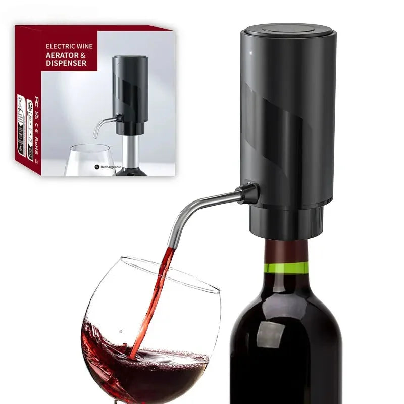 One-Touch Electric Wine Aerator and Dispenser - 5