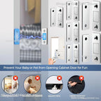 Ultra-Thin Magnetic Cabinet Door Catch Latch