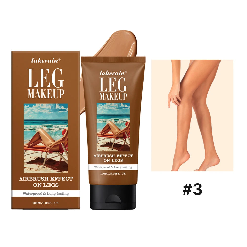 Waterproof Leg Foundation for Flawless Even Skin Tone