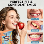 Comfortable Silicone Simulation Teeth for Natural Smile