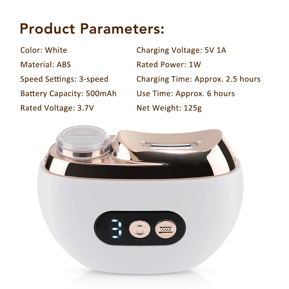 Electric 2-in-1 Automatic Nail Clipper and Trimmer