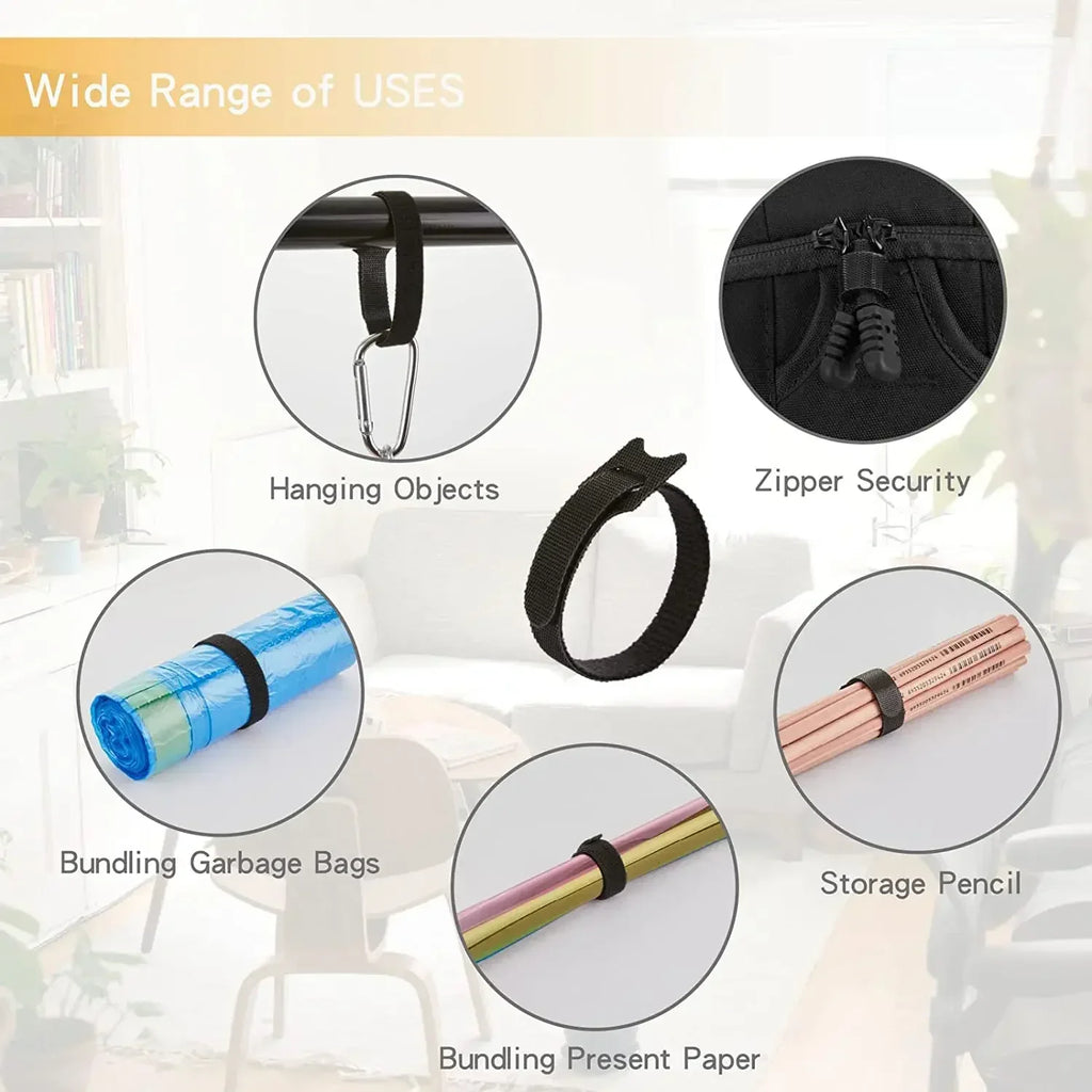 Reusable Cable Organizer Ties for Home and Office