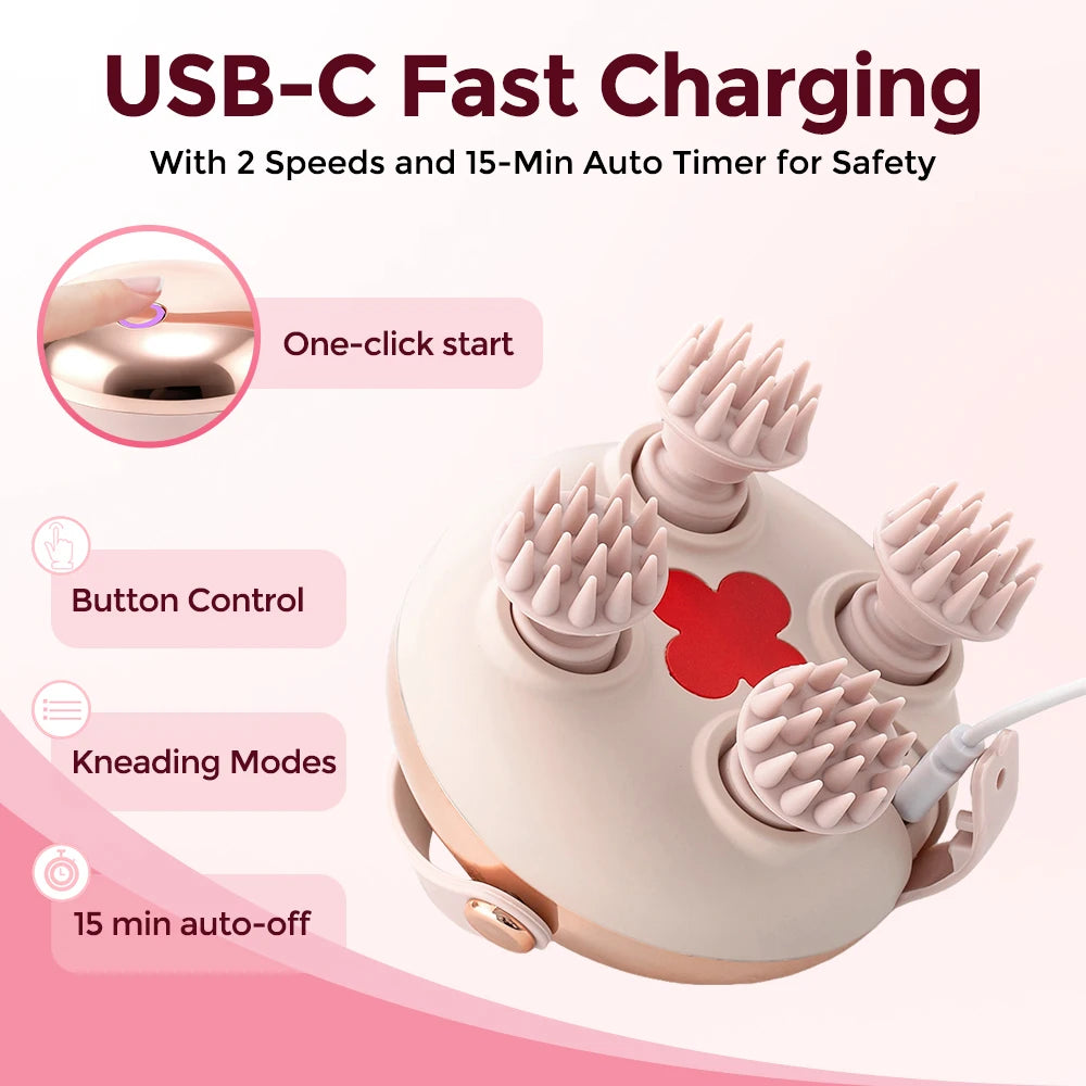 Electric Scalp and Body Massager - 12