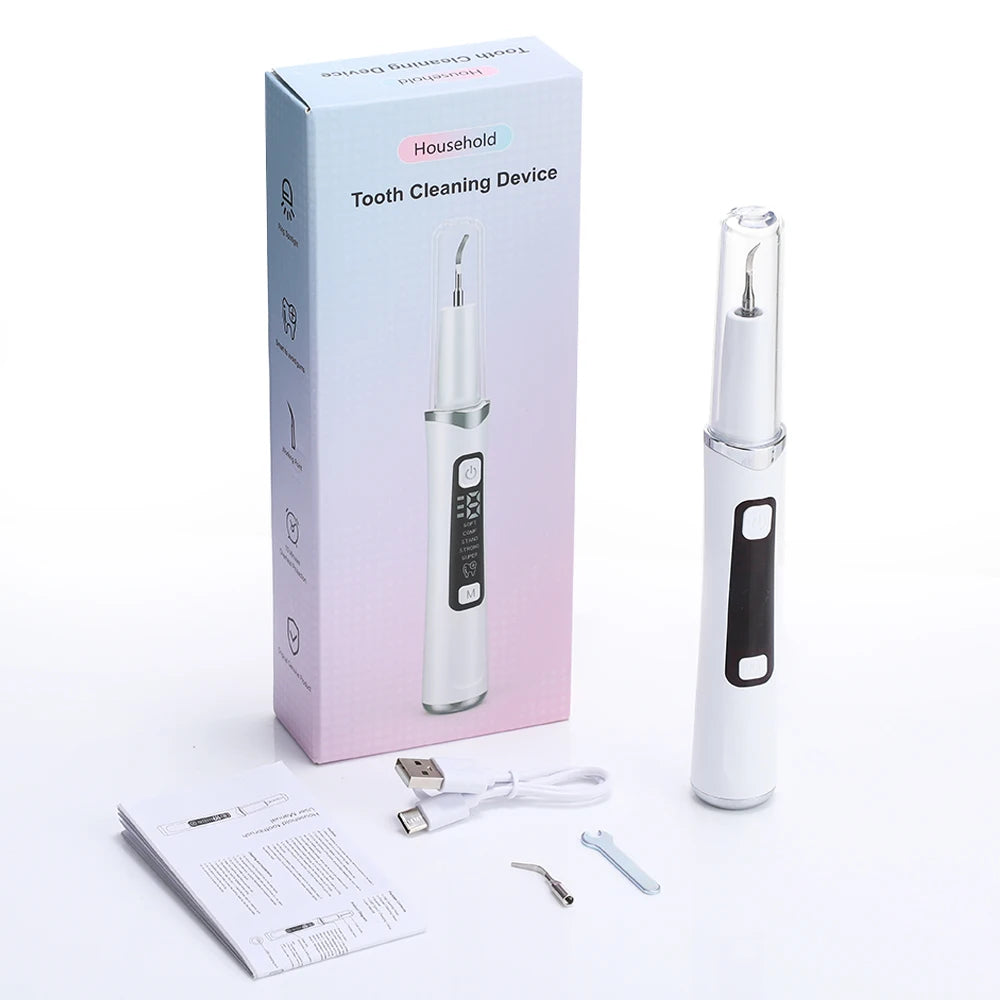 Ultrasonic Electric Teeth Tartar and Plaque Remover - 19