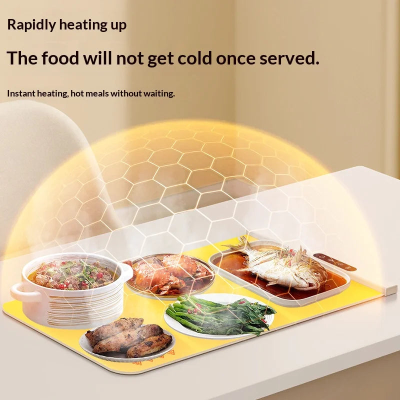 Portable Foldable Food Warming Mat for Kitchen