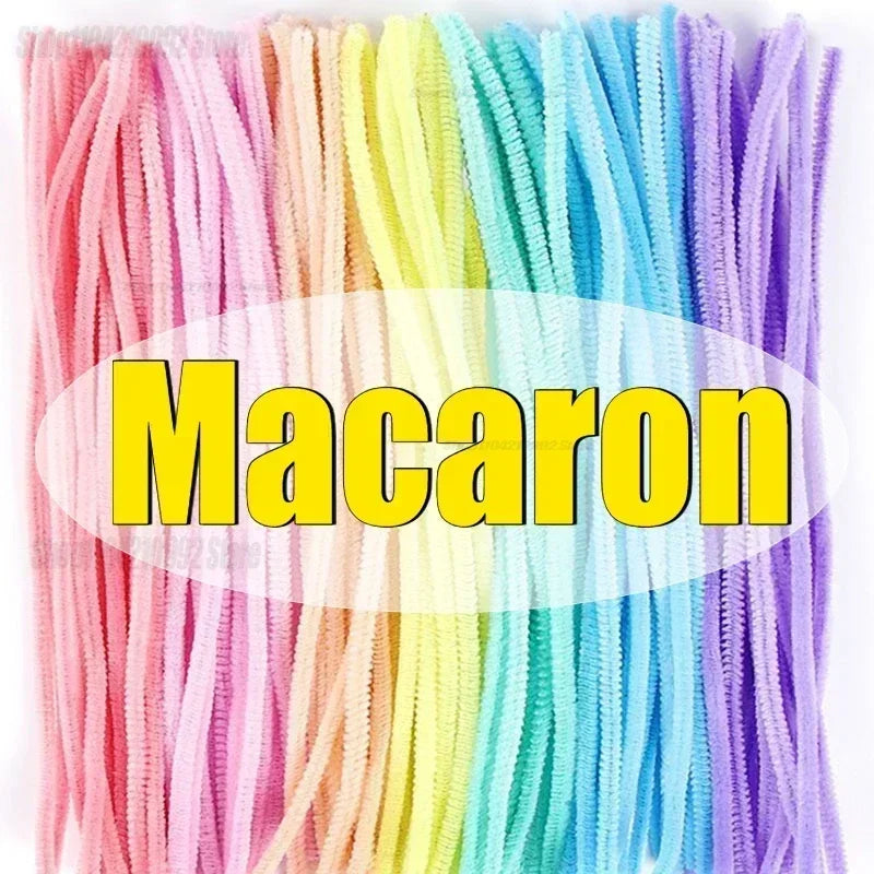 Colorful Chenille Stems for DIY Crafts and Handmade Art