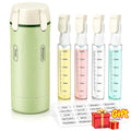 4-in-1 Portable Leak-Proof Travel Dispenser Bottle