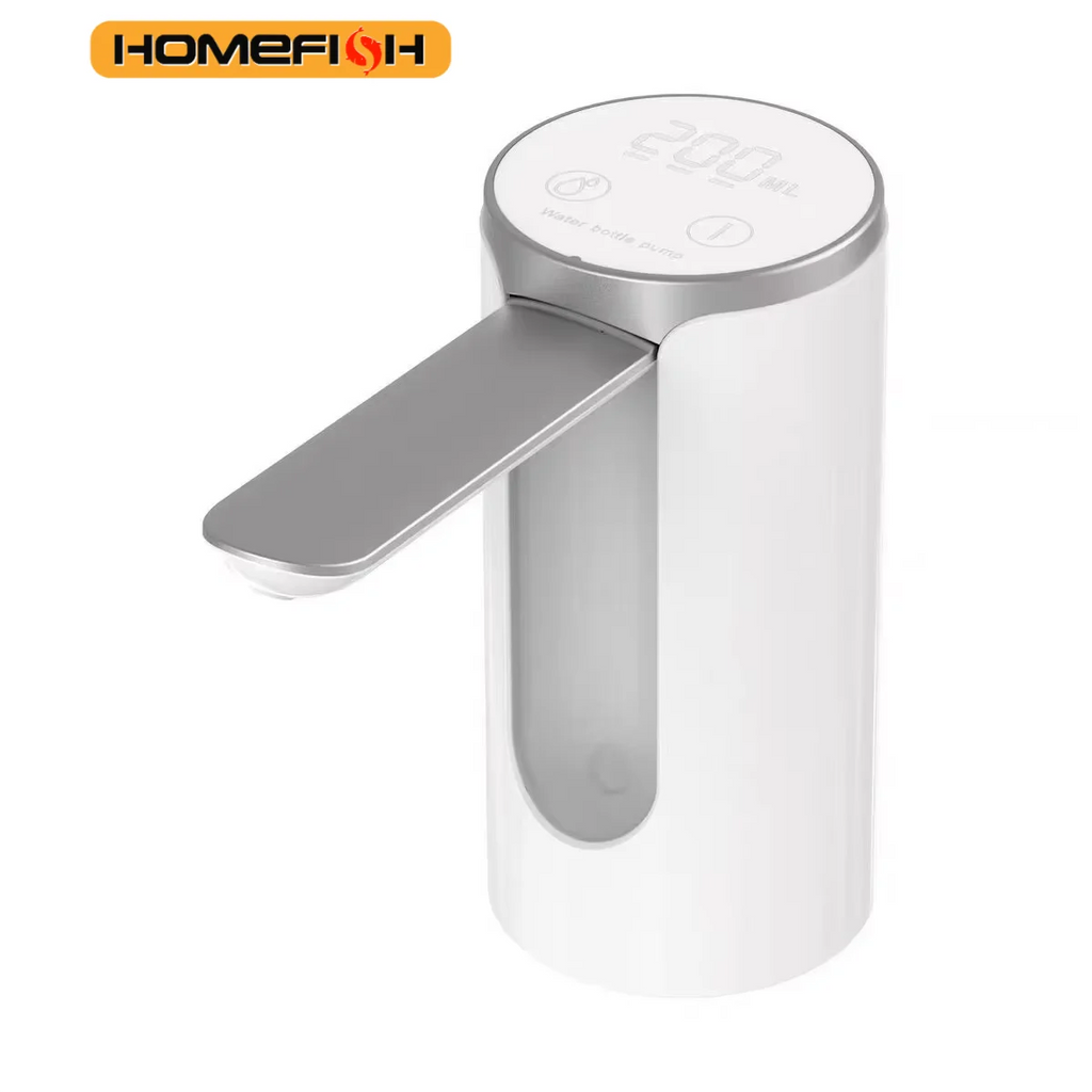 Automatic Rechargeable Electric Water Bottle Pump with Digital Display