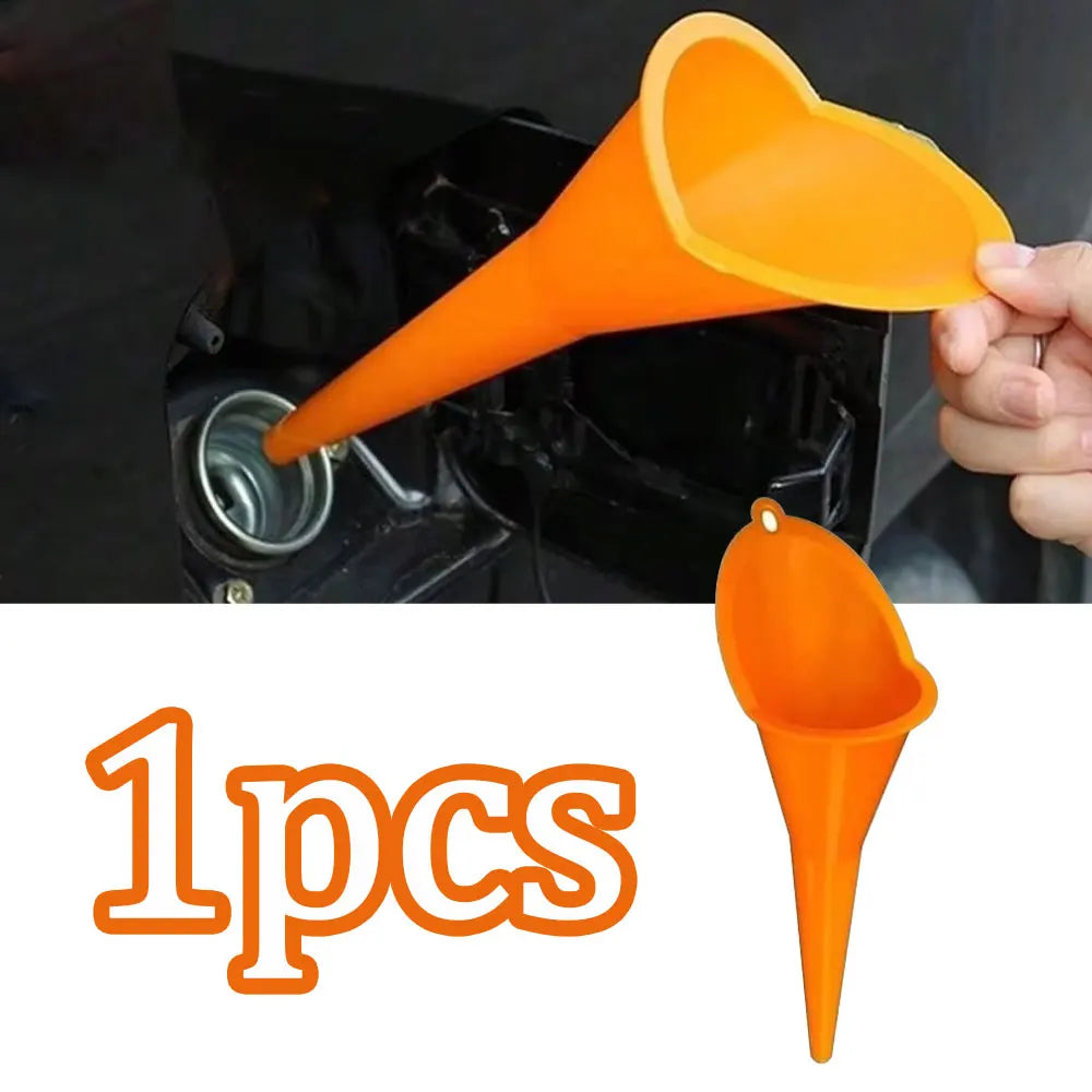 Foldable Oil and Gasoline Refueling Funnel
