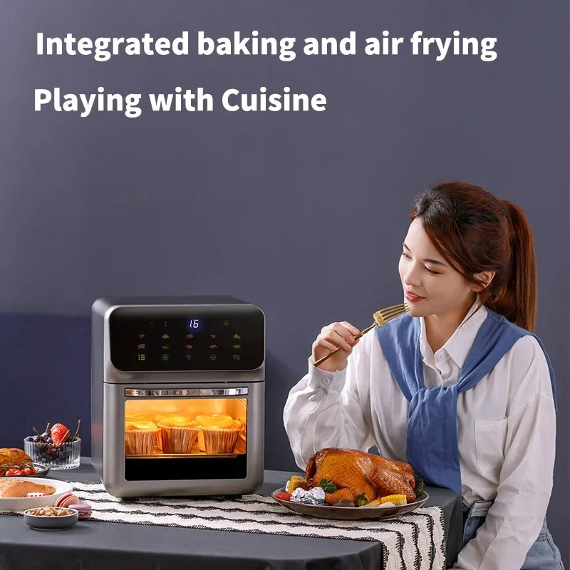 10L Large Capacity Oil-Free Electric Air Fryer
